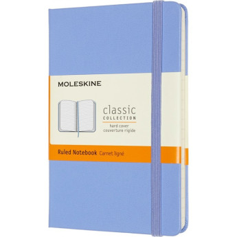Блокнот MOLESKINE CLASSIC POCKET линейка, голубая гортензия